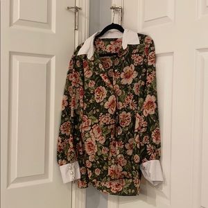 NWOT floral Zara top